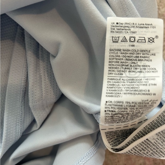 Athleta Girl Everyday Dress Size 12 Sea Fog Blue Sold Out Online - Picture 8 of 11